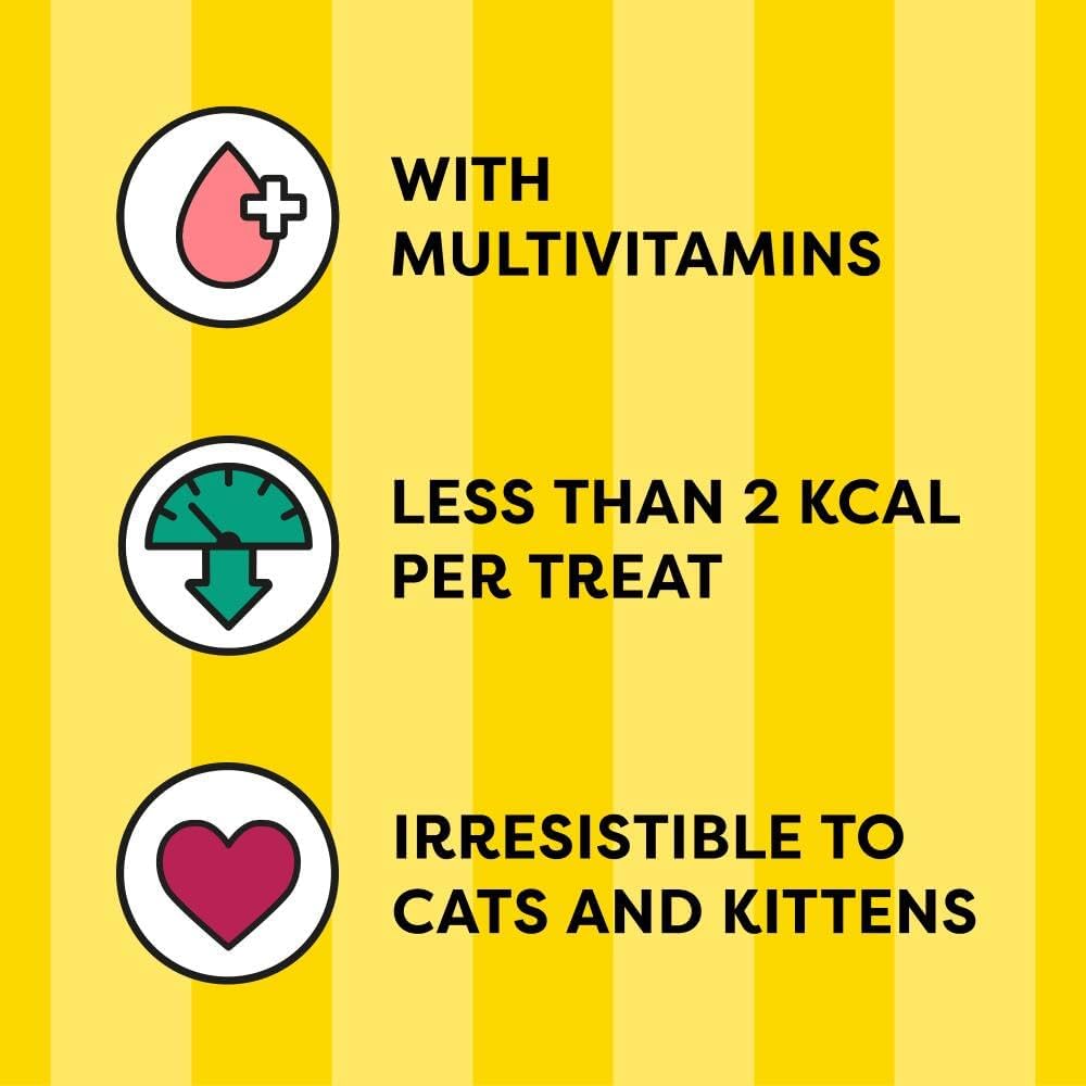614JcLJ-r+L._AC_SL1000_ DREAMIES Shakeups Cat Treats – Seafood Celebrations – 8 x 55g Bags – Crunchy Cat Snacks - Image 3