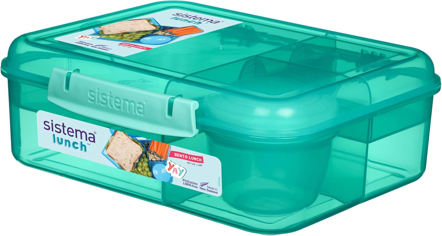 713r9lv26EL._AC_SL1500_ Sistema Bento Box Lunch 1.65L with compartments in assorted colours