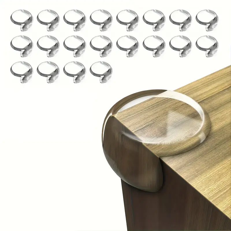20pcs kids safety corner protectors transparent silicone edge guards