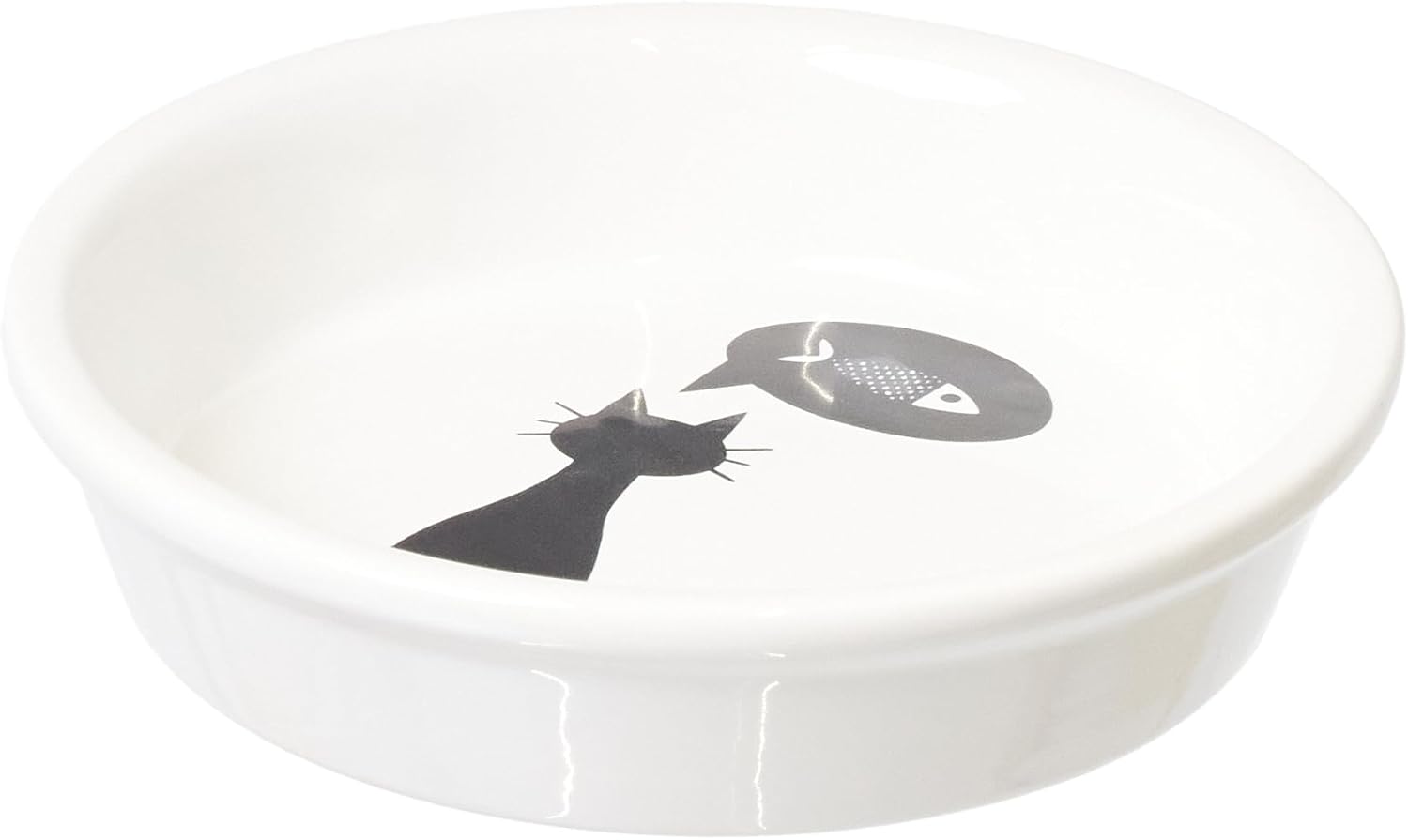 51p9iprbYUL._AC_SL1500_ Trixie Ceramic Cat Bowl 0.25 L White – durable non-slip feeding bowl for cats and small pets