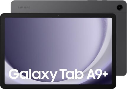 Samsung Galaxy Tab A9+ Android Tablet in Graphite, 11-inch Display, 64GB Storage, Dolby Atmos Sound, UK Version