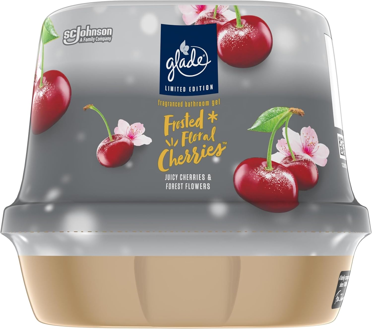 71BIim9hmEL._AC_SL1500_ Glade Bathroom Gel Air Freshener Frosted Floral Cherries 180g Odour Eliminator